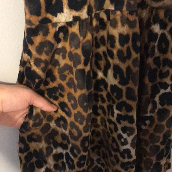 Express leopard pocket dress - Picture 2 of 4